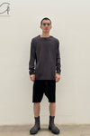 isaac sellam calfskin shorts INTUITIF-JERSEY